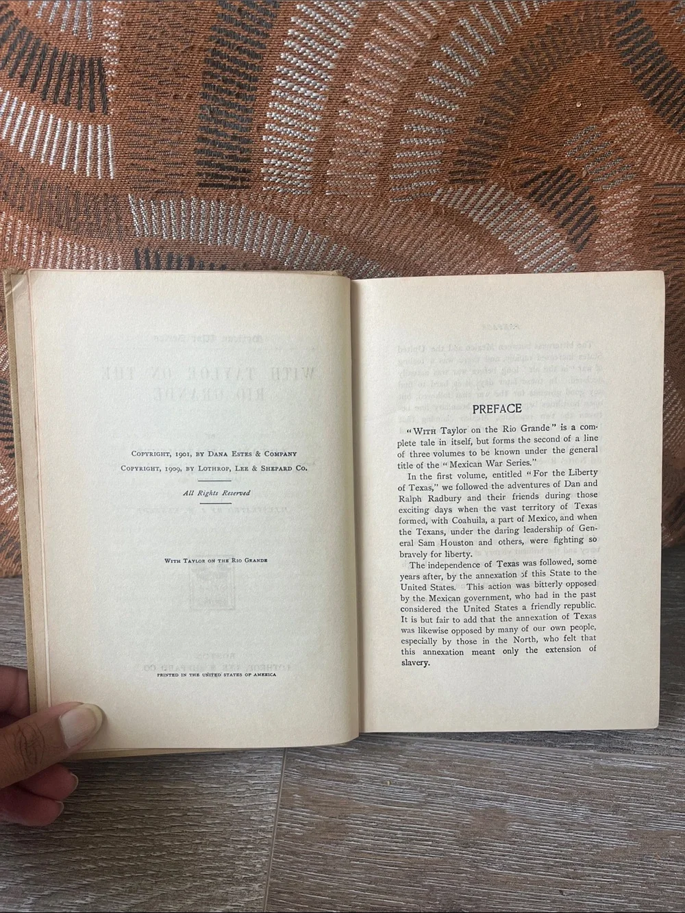 With Taylor on the Rio Grande by Edward Stratemeyer 1901